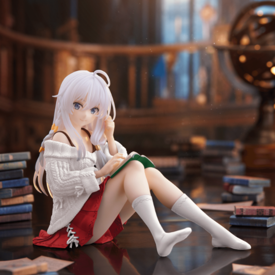 Wandering Witch: The Journey of Elaina Desktop Cute Figure Elaina (Casual Clothes Ver.) Renewal TAITO