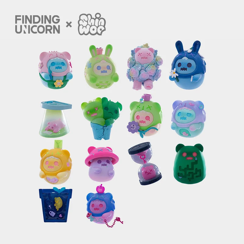 ShinWoo The Secret Bear Garden Series Blind Box Finding Unicorn