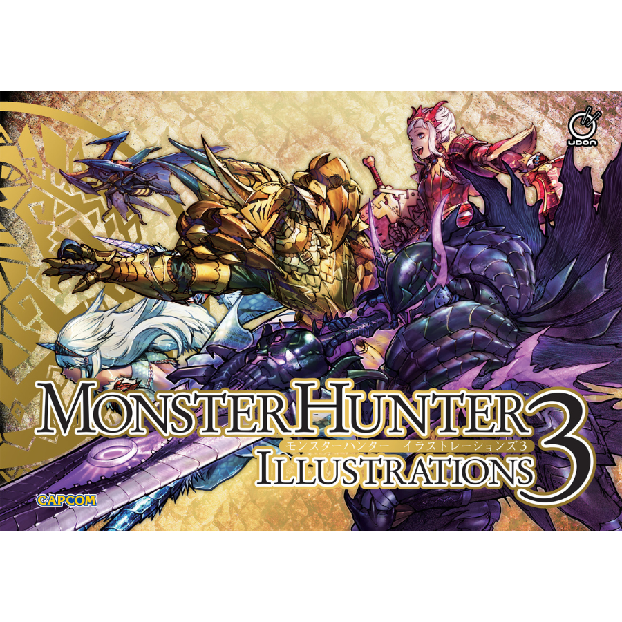 Monster Hunter Illustrations Hardcover Volume 3 CAPCOM UDON Entertainment