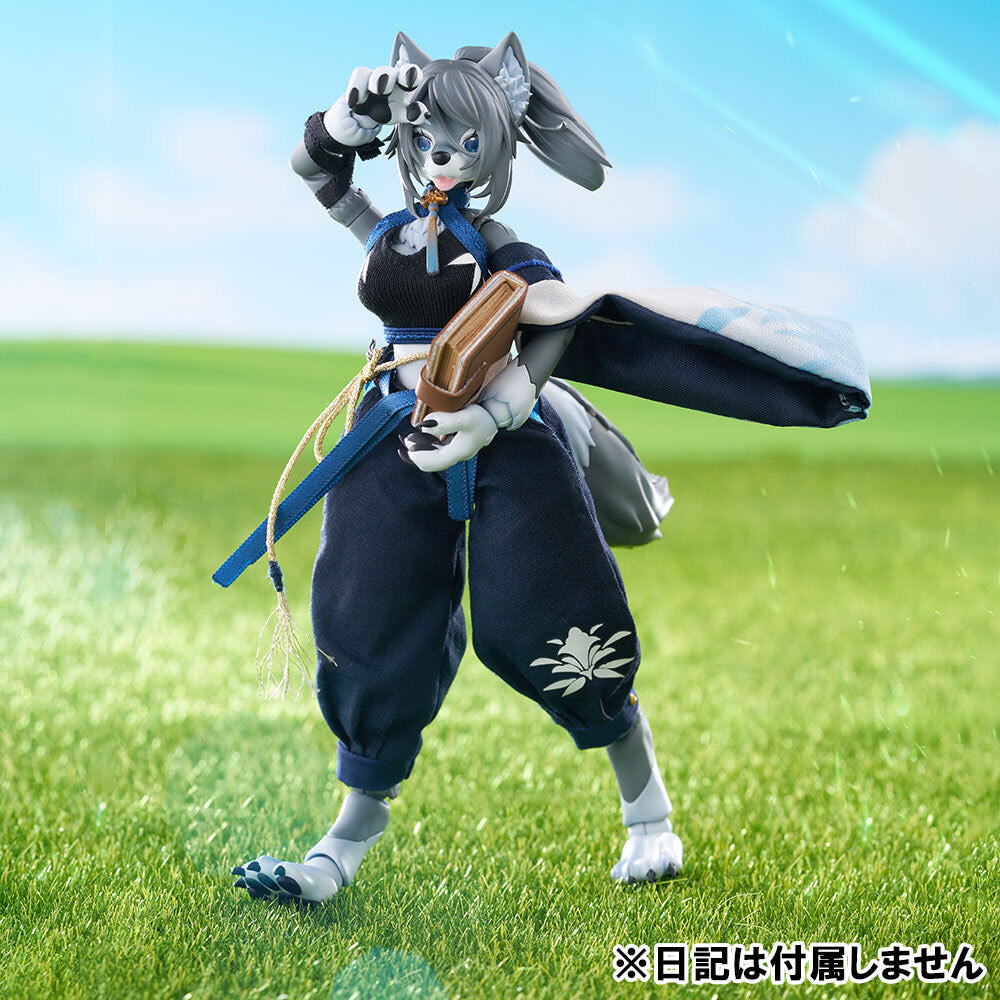 KEMOPLA #SP-02R Rinka the Gray Wolf (comes with Rinka’s original outfit)Aoshima