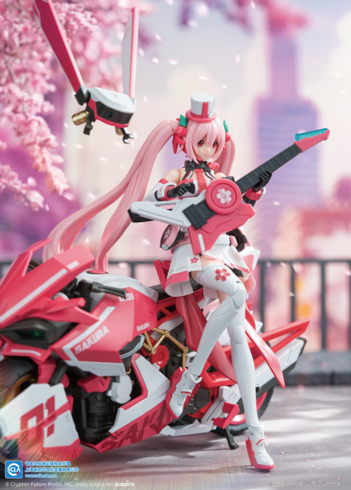Vocaloid SHENGGE SOSKILL X Hatsune Miku Sakura Express Plastic Model Kit Eastern Model