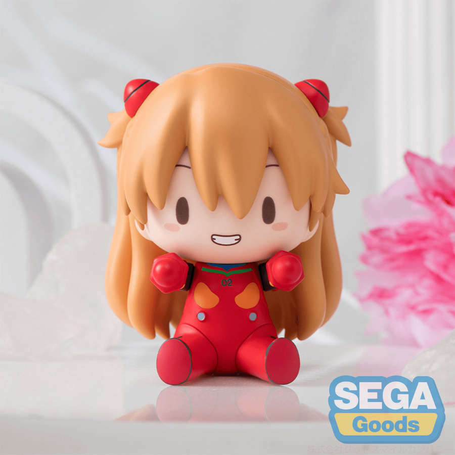 Evangelion: New Theatrical Edition Chibi Figure Asuka Plug Suit fuwa petit SEGA