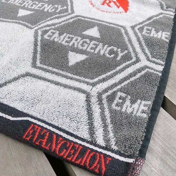 Evangelion Marushin Nerv Emergency Sports Towel