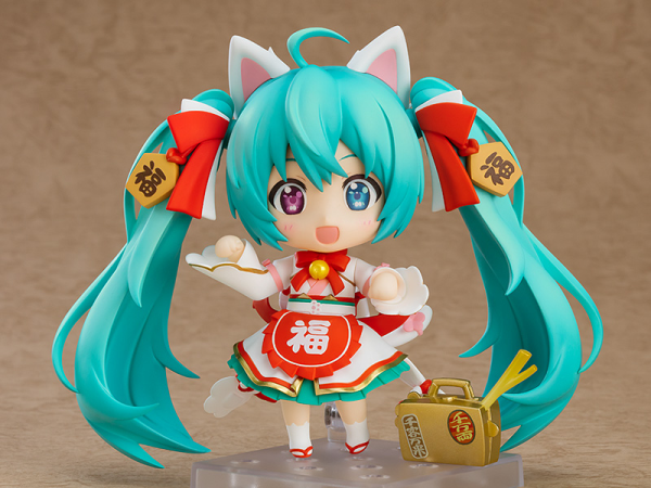 1777 Character Vocal Series 01: Hatsune Miku Nendoroid Hatsune Miku: Maneki Miku Ver. Good Smile Company