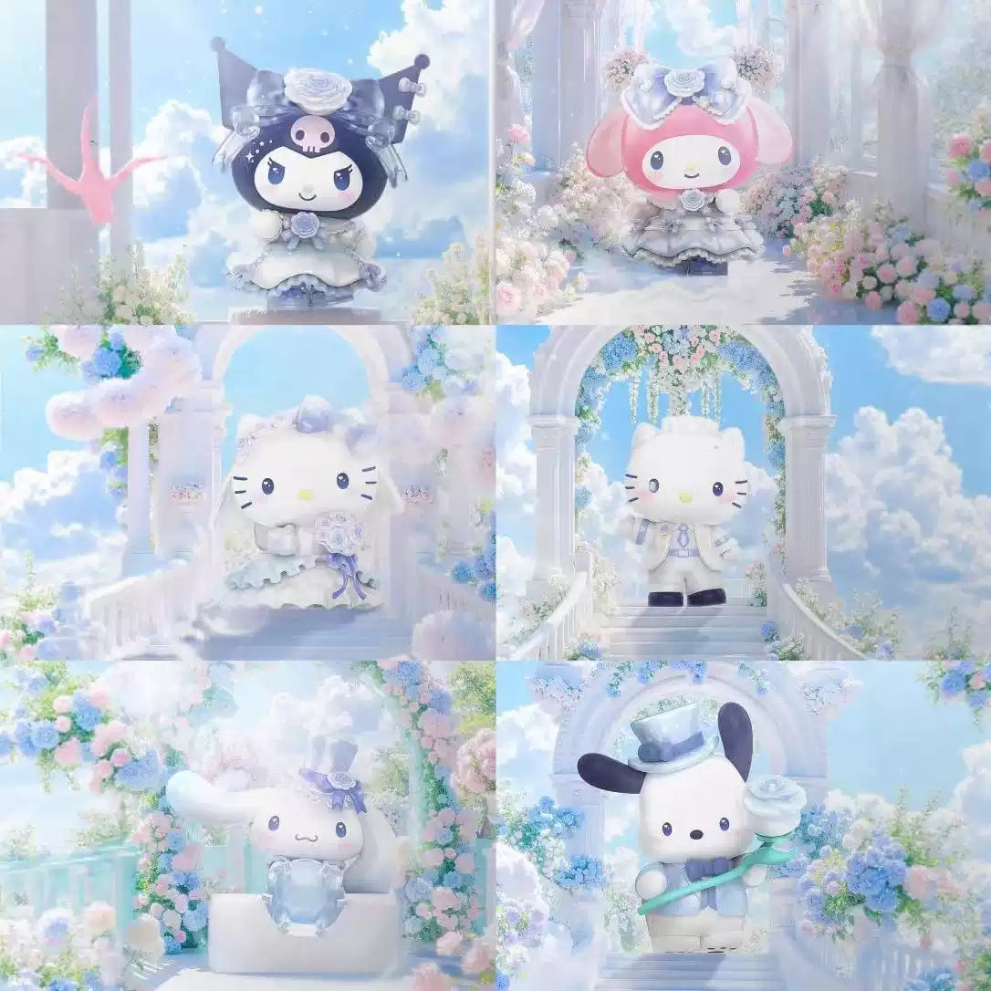 Sanrio Characters Romantic Wedding Series Figure Blind Box TOP TOY