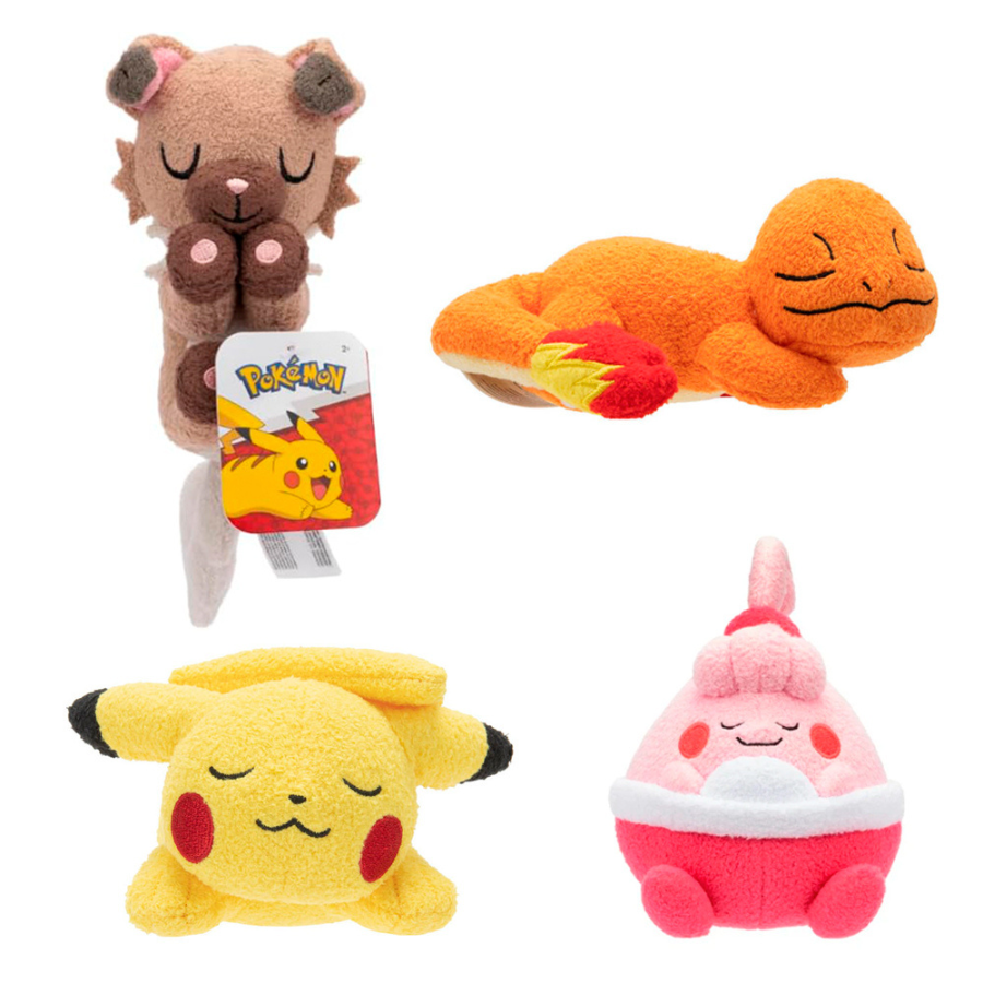 Pokémon Charmander Sleeping Plush 5 Inch Jazwares