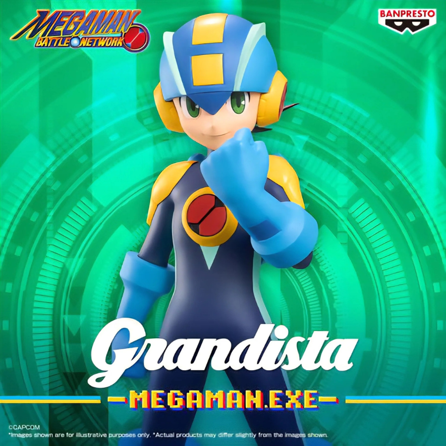 MEGA MAN BATTLE NETWORK Grandista MEGAMAN.EXE BANPRESTO Bandai