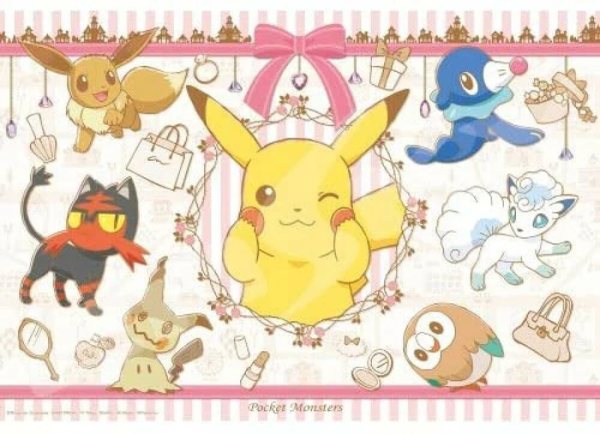 Pokémon Ensky Puzzle PK108-L02 108LP Puzzle - Outing to the City