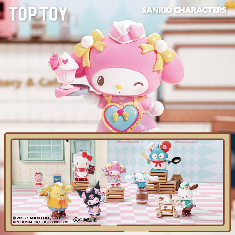 Sanrio Toptoy Roller Skating Restaurant Blind Box Figure TOP TOY