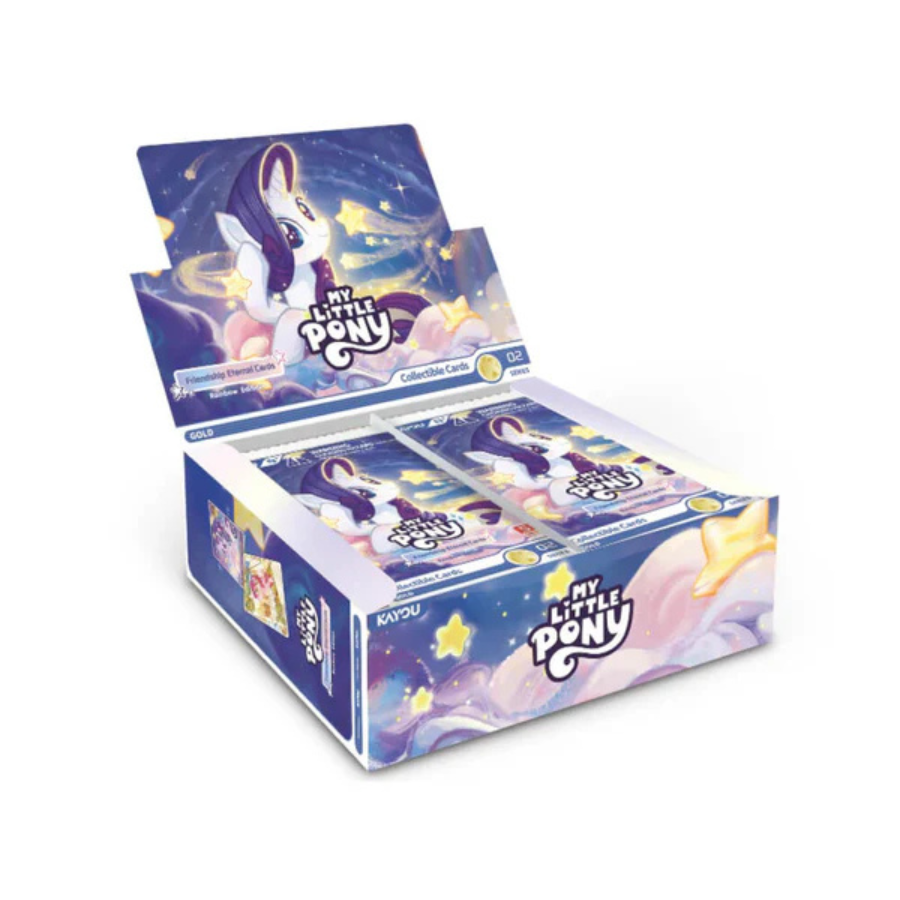 My Little Pony Friendship Eternal Cards Rainbow Edition Series 2 Booster BOX KAYOU (20 Packs)