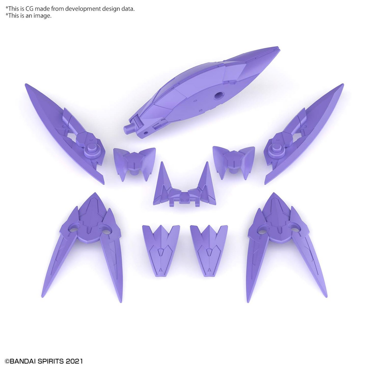 30MS OP-04 Option Parts Set 4 (Stealth Armor)