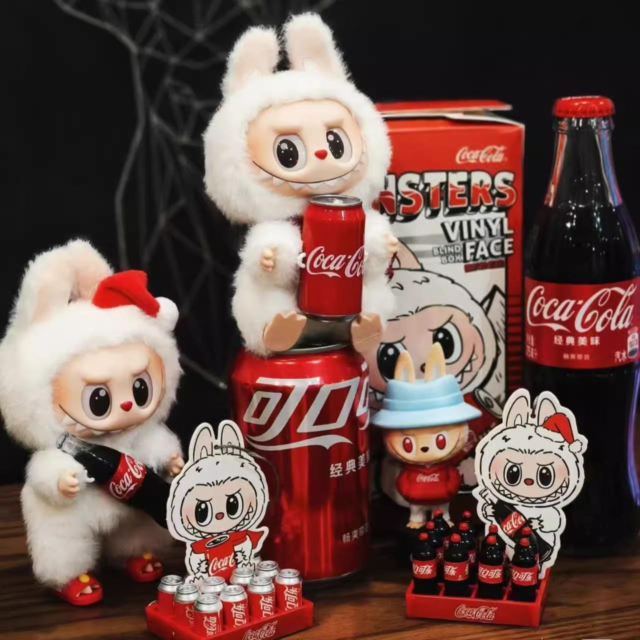 Labubu The Monster Labubu Coca-Cola Series Vinyl Plush Doll Blind Box POP MART