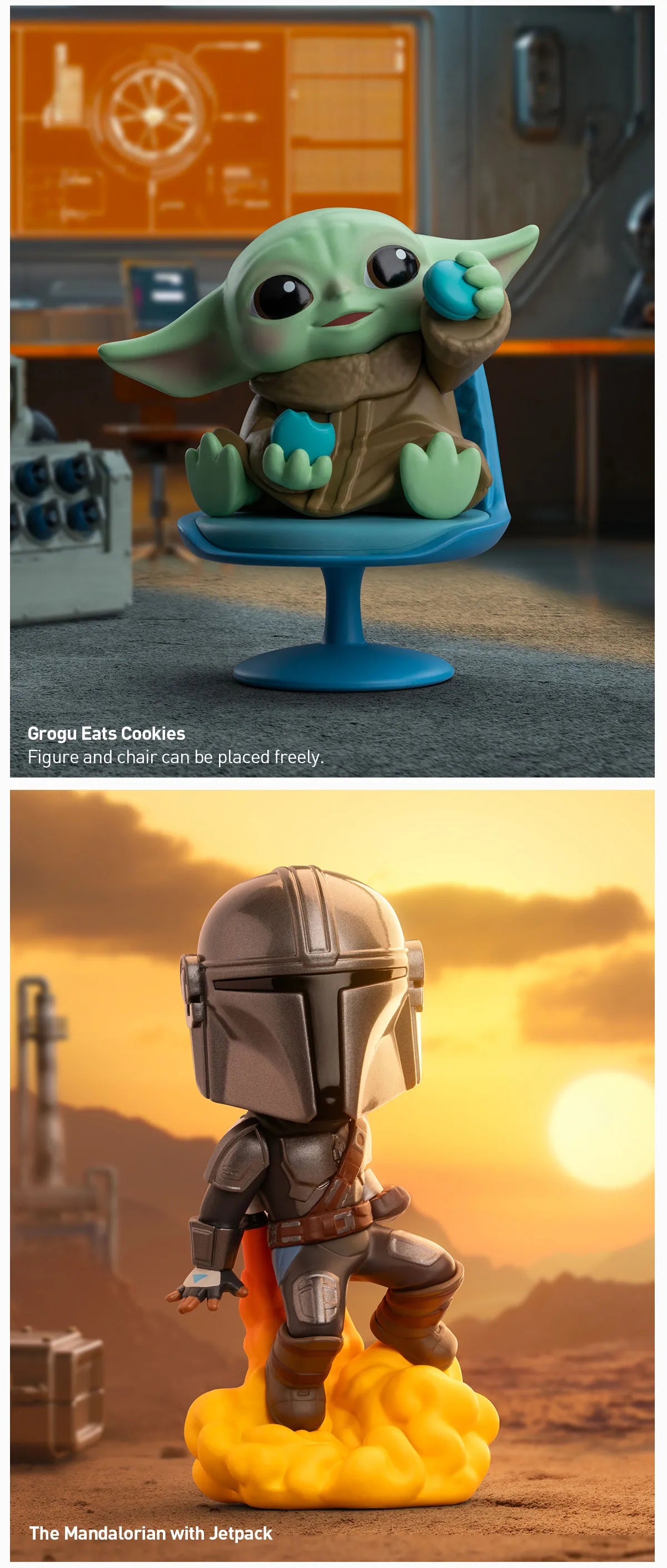 STAR WARS MANDALORIAN SERIES FIGURES POP MART