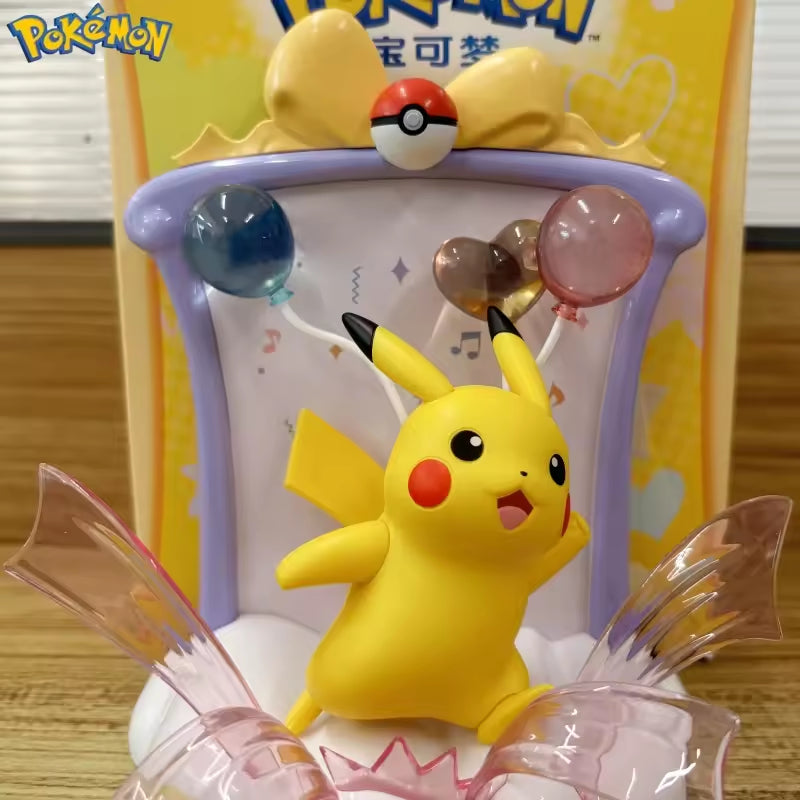 Pokémon Happy Party Photo Frame Assembling Pikachu Ibrahimovic Ornament Gift Pepper Joy