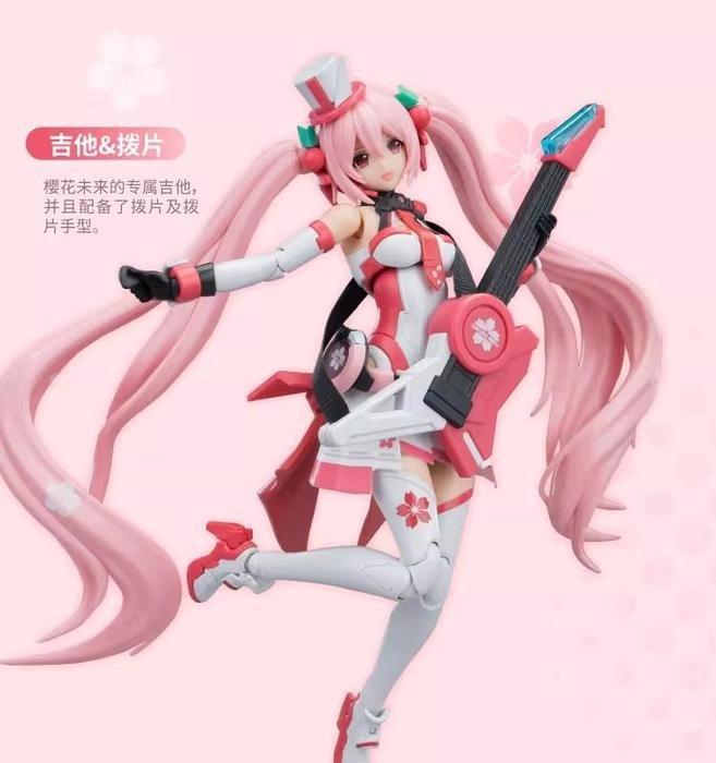 Vocaloid SHENGGE SOSKILL X Hatsune Miku Sakura Express Plastic Model Kit Eastern Model
