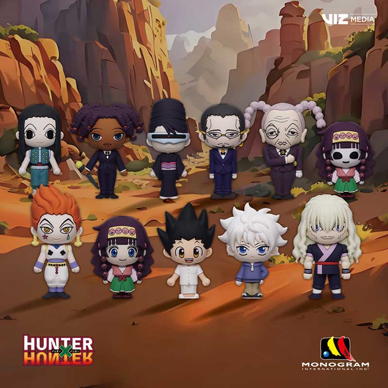 HUNTER X HUNTER SERIES 5 3D FOAM BAG CLIP Monogram