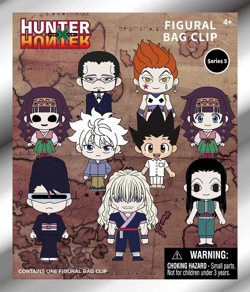 HUNTER X HUNTER SERIES 5 3D FOAM BAG CLIP Monogram