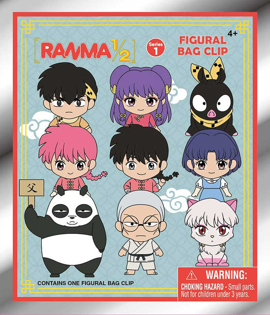 RANMA 1/2 SERIES 1 3D FOAM BAG CLIP Monogram