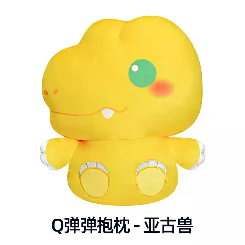 Digimon Q Elastic Pillow: Agumon / Gabumon / Tailmon LDCX