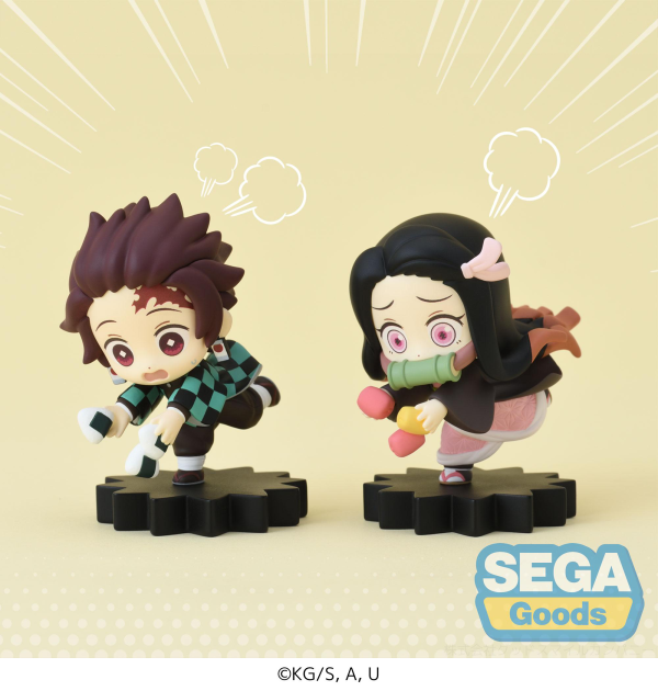 Demon Slayer: Kimetsu no Yaiba SEGA mOH!ment Anime Mini Figure Vol.1 (EX) Tanjiro / Nezuko