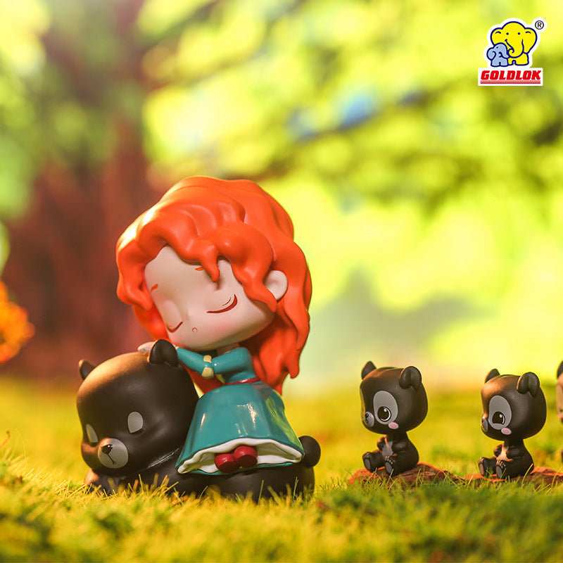 Disney Princess Series Mystery Box Fairy Tale Town surprise Blind Box Trend Toys Girl Birthday Gift Collection Genuine LuminaToyz