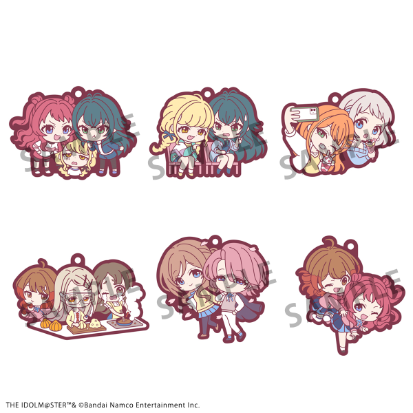 IDOLM@STER Rubber Mascot Buddycolle Gakuen MegaHouse