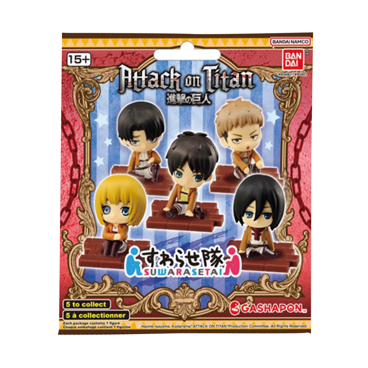 Attack on Titan Suwarasetai Blind Packs Series 1 Blind Packs Bandai