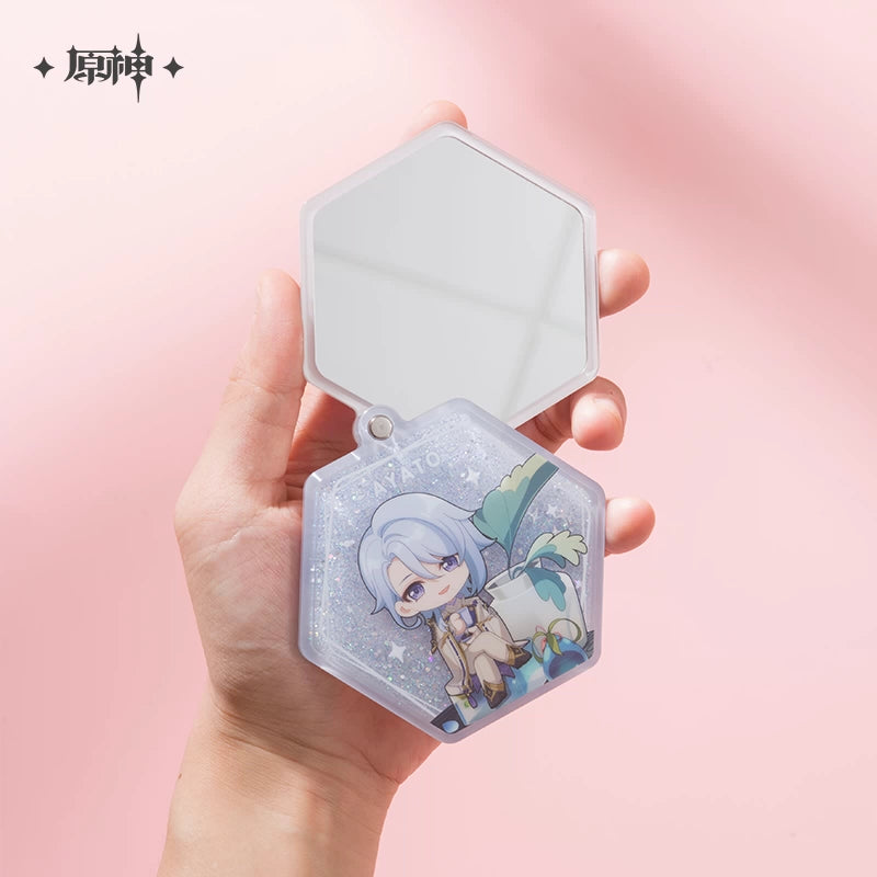 Genshin Impact Sweet Summer Series Liquid Sand Glitter Hand Mirror - miHoYo