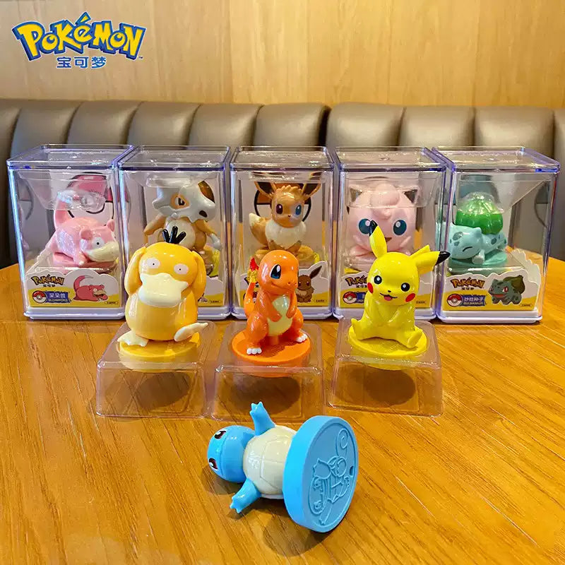 Pokémon Adventure Stamp Series 1 LuminaToyz clear box