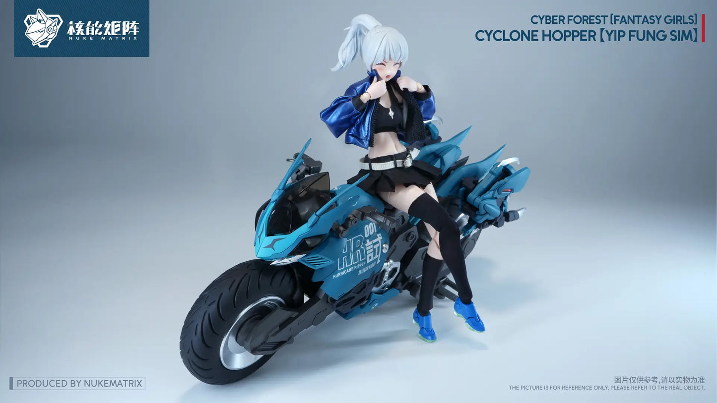 Cyber Forest Fantasy Girls Cyclone Hopper 1/12 YIP FUNG SIM Mecha Girl Nuke Matrix