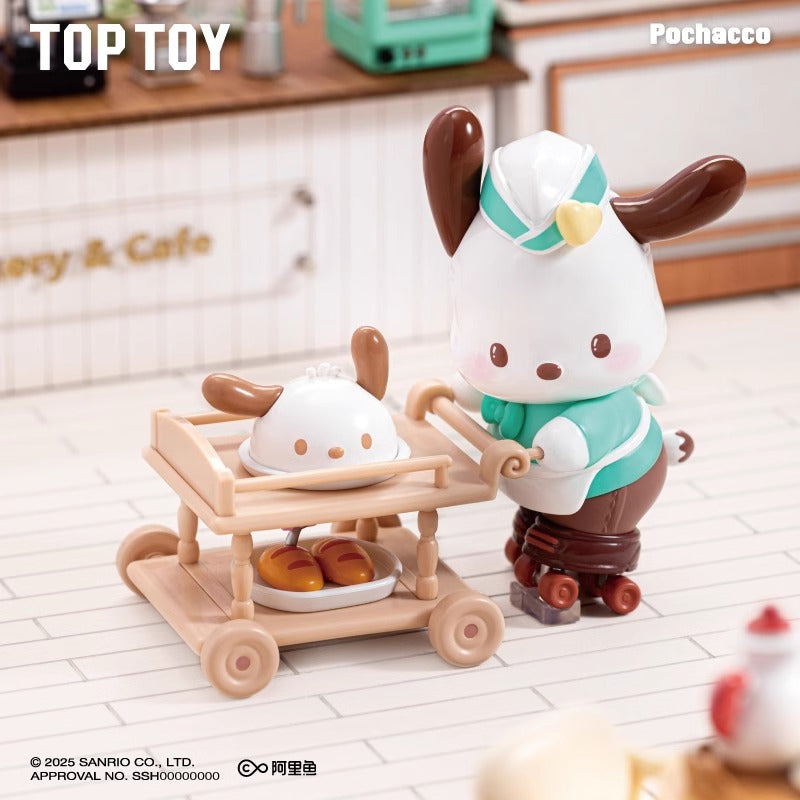 Sanrio Toptoy Roller Skating Restaurant Blind Box Figure TOP TOY