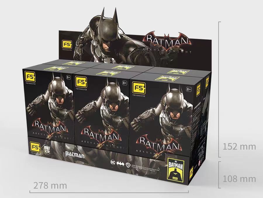 Batman Arkham Knight Model Kit Action Figure Blind Box 85 Years F5 JAKI