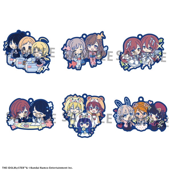 THE IDOLM@STER SHINY COLORS Rubber Mascot Buddycolle MegaHouse