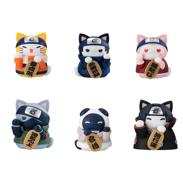 NARUTO Nyaruto! MEGA CAT PROJECT Beckoning cat FORTUNE One more time! MEGAHOUSE