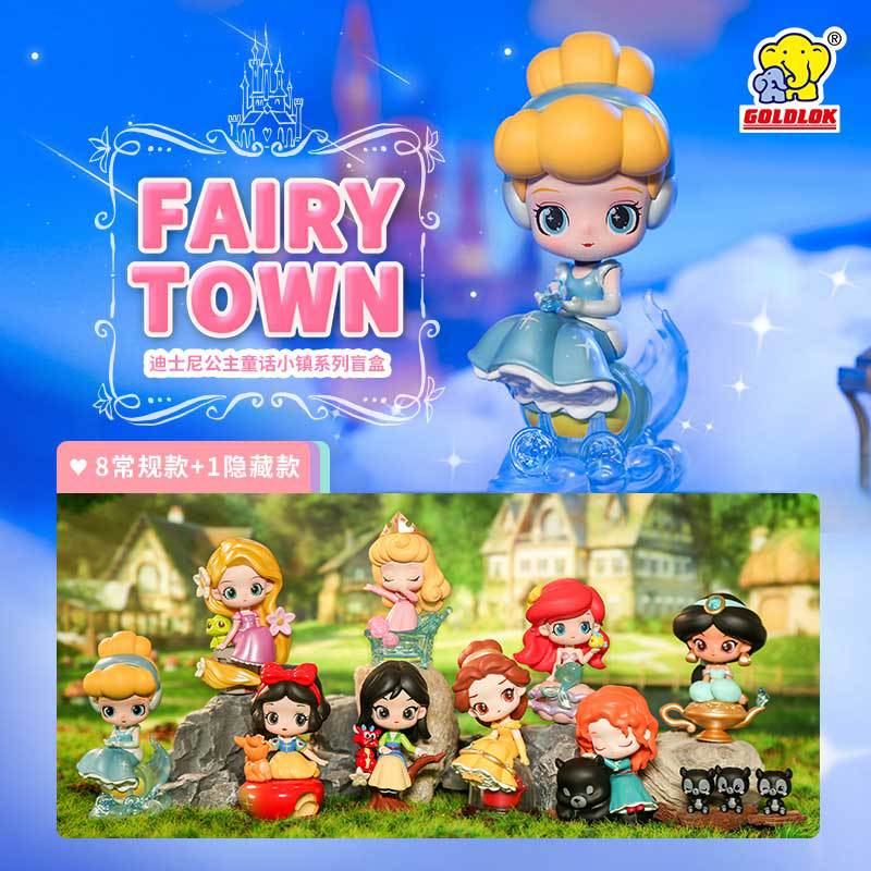 Disney Princess Series Mystery Box Fairy Tale Town surprise Blind Box Trend Toys Girl Birthday Gift Collection Genuine LuminaToyz