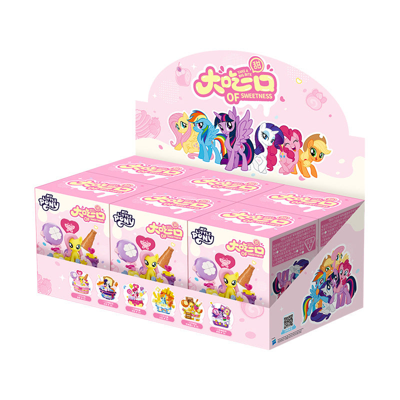 My Little Pony Buildable Sweet Treats Blind Box Building Set EI Easy Interest Blocks