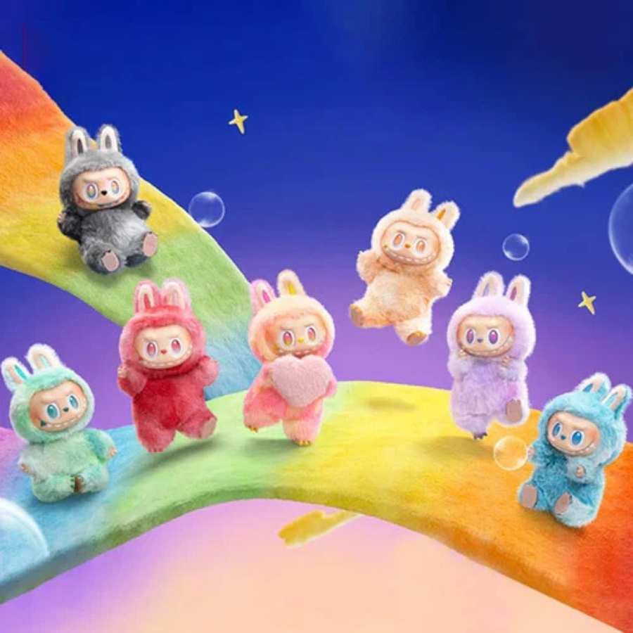 pop mart la bu bu 3.0 100% Authentic Popmart Labubu V3 Big Into Energy Plush 1pcs Blind
