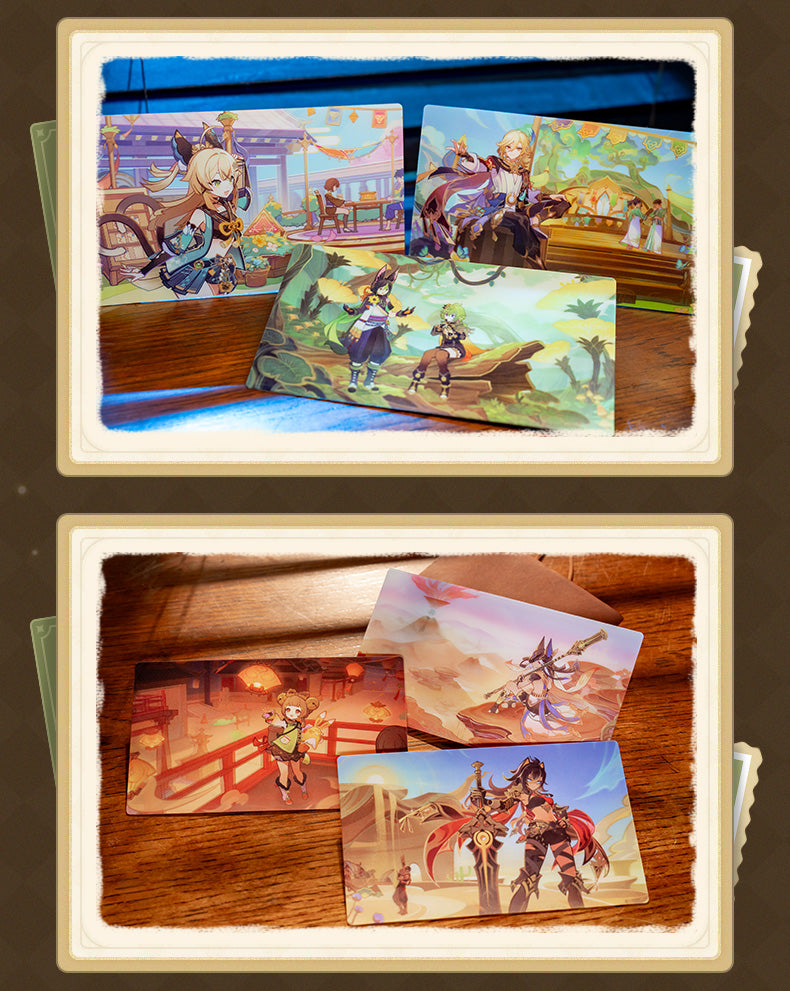 Genshin Impact Trailer Series Postcard Set - miHoYo