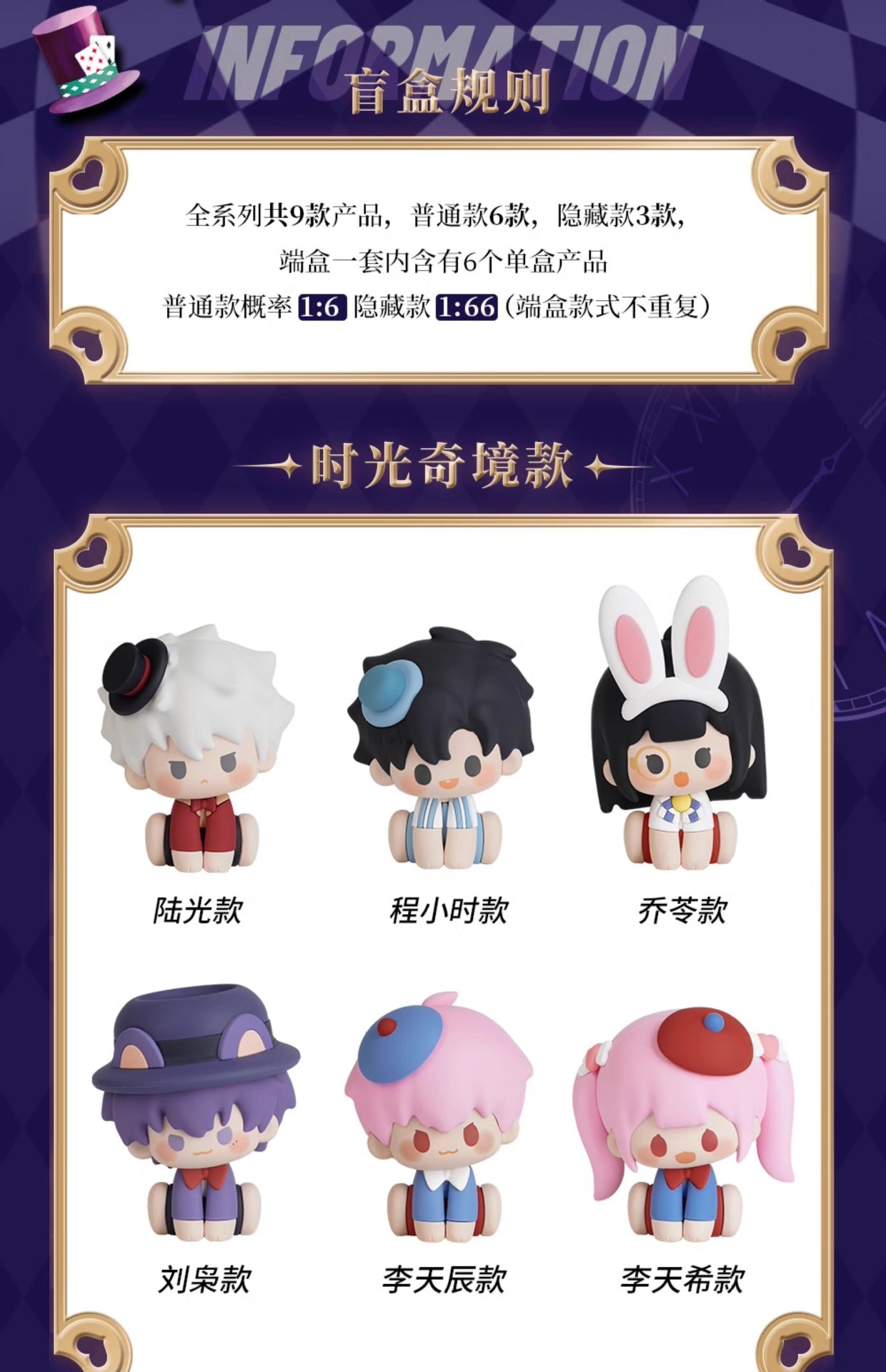 Link Click Wonderland of Time Minidoll Series Blind Box bilibili