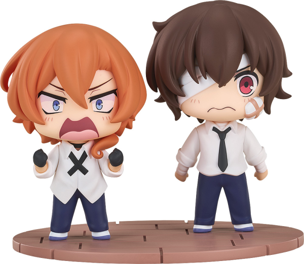 Bungo Stray Dogs Wan! Chibi Figure Osamu Dazai & Chuya Nakahara: Fourteen-Year-Old Ver. GoodSmile Arts Shanghai