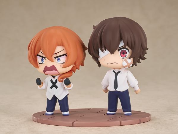 Bungo Stray Dogs Wan! Chibi Figure Osamu Dazai & Chuya Nakahara: Fourteen-Year-Old Ver. GoodSmile Arts Shanghai