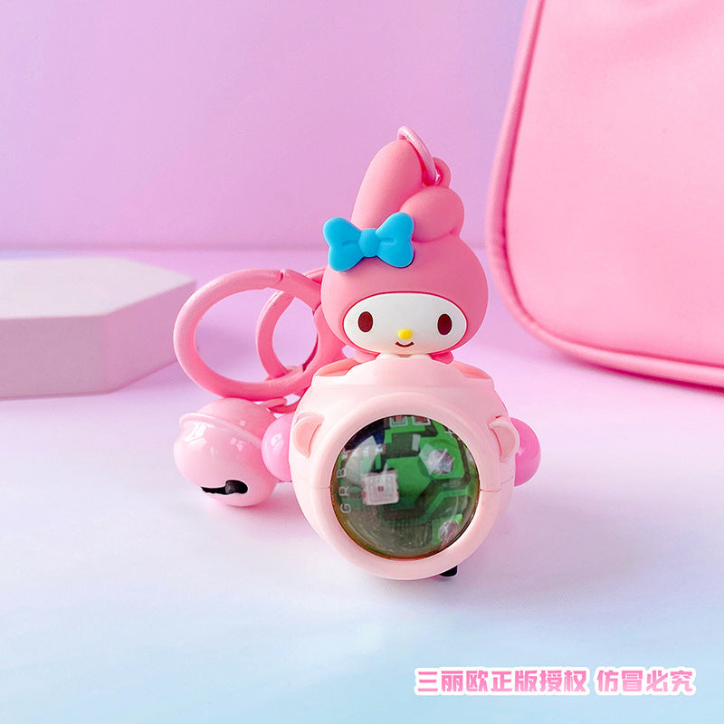 Sanrio Keychain Sunset Light Lamp Space Ship WonderToyz