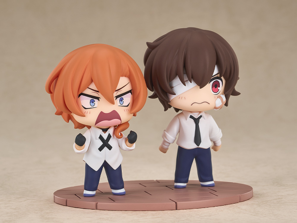 Bungo Stray Dogs Wan! Chibi Figure Osamu Dazai & Chuya Nakahara: Fourteen-Year-Old Ver. GoodSmile Arts Shanghai