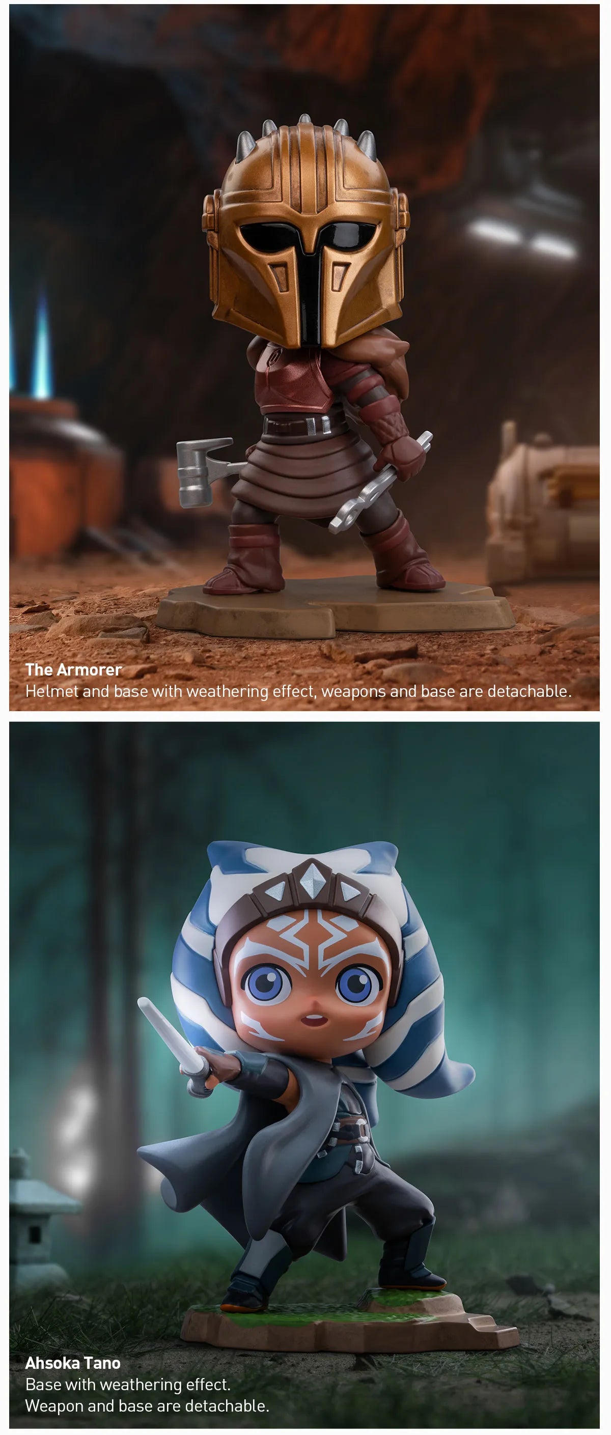 STAR WARS MANDALORIAN SERIES FIGURES POP MART