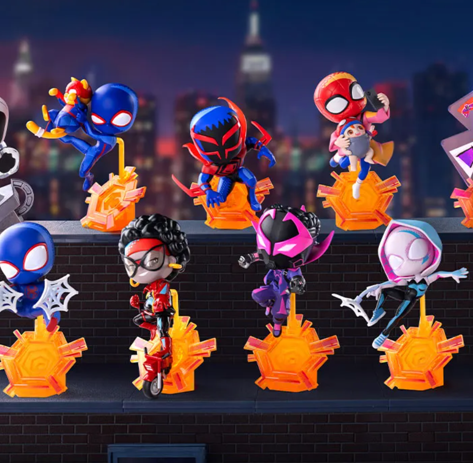 Marvel Spider-Man Across the Spider-Verse Series Figures POP MART