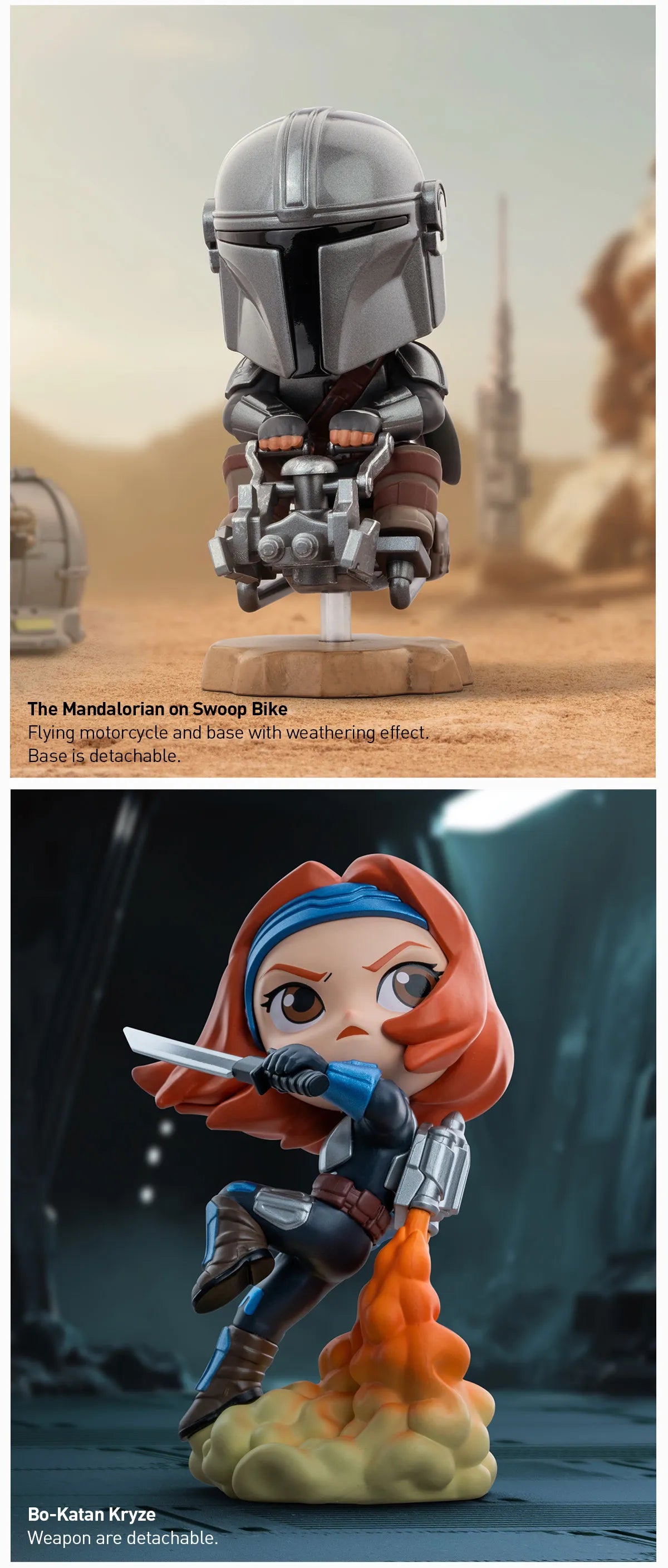 STAR WARS MANDALORIAN SERIES FIGURES POP MART
