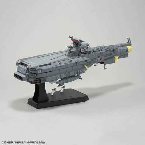 EFCF Earth Defense Hyuga Class Combat Cruiser DCV-01 Hyuga Space Battleship Yamato Model Kit