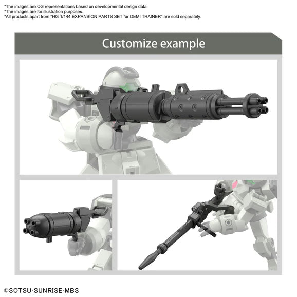 HGWFM 10 Expansion Parts Set for Demi Trainer