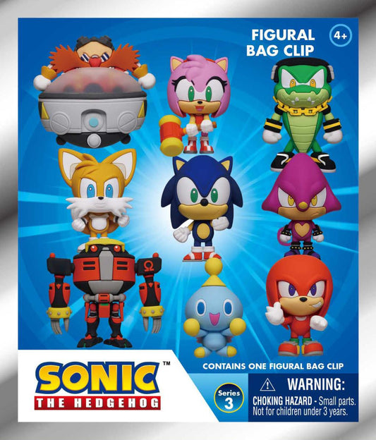 SONIC SERIES 3 3D FOAM BAG CLIP Monogram
