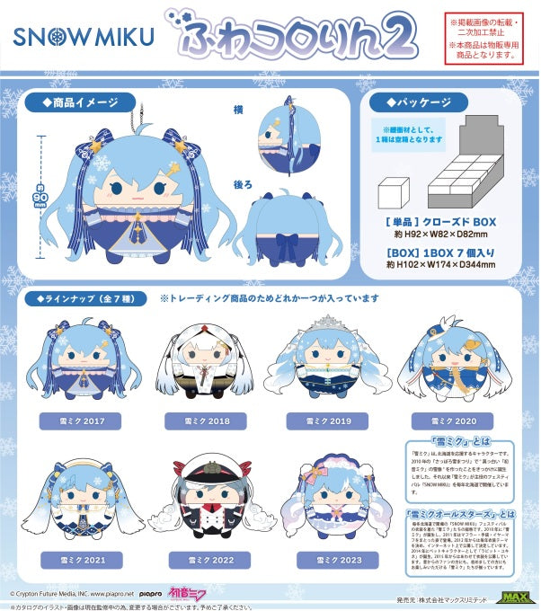 HATSUNE MIKU - MIKU YUKI MIKU FUWA KORORIN 2 MAX LIMITED